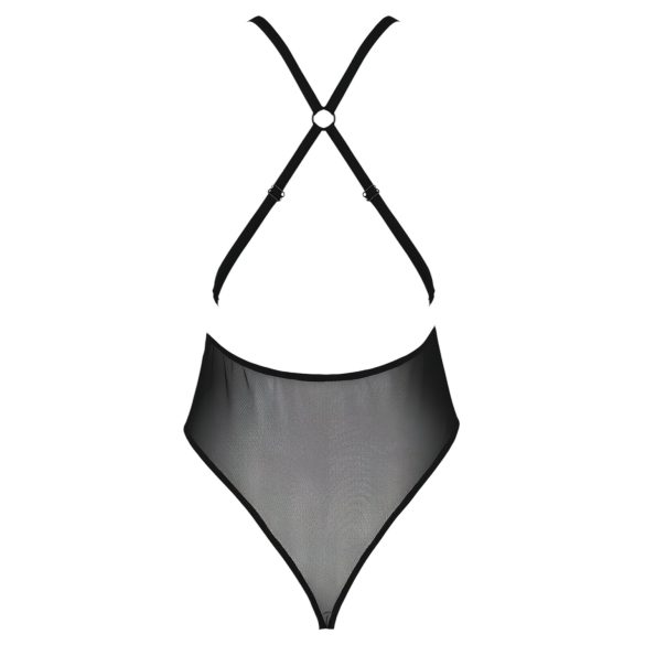 Passion Eco Zinnia - koronkowe body (czarne)