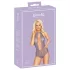 Kissable - body koronkowe na szyję - fioletowy - L/XL