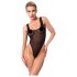 Noir - przezroczyste body (czarne) - L