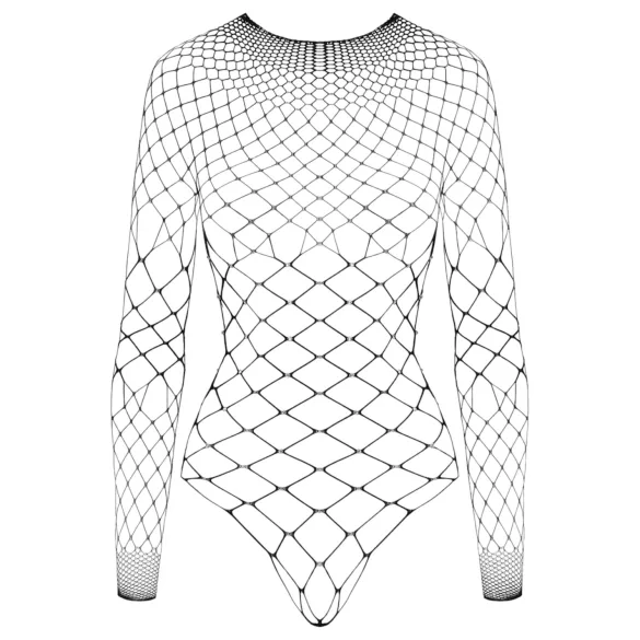 Cottelli - czarne otwarte body z dżetami (S-L)