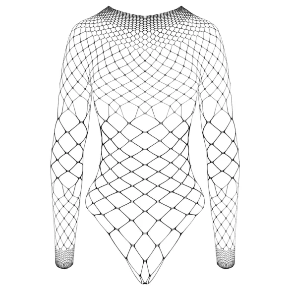 Cottelli - czarne otwarte body z dżetami (S-L)