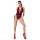 Noir Kink Royal - body damskie - prześwitujące - czerwone - M