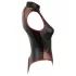 Cottelli - siateczkowe body z zamkiem (czarne)
