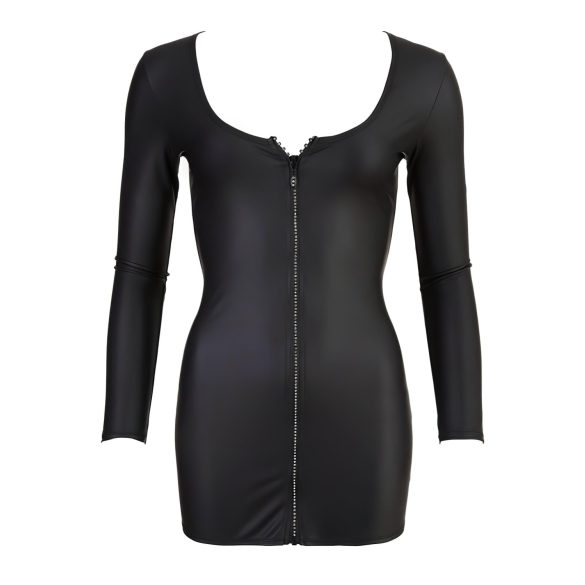 Cottelli - sukienka imprezowa - zamek z cyrkoniami - czarna - XL