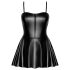Noir Libido - matowa sukienka mini (czarna) - L