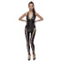 Cottelli Party - halterneck gorset kombinezon (czarny) - M