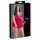 Cottelli Plus Size - babydoll koronkowy luźny - czerwony - 2XL