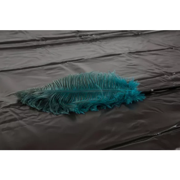 Fetysz - prześcieradło lakierowane - super miękkie - 200x230 cm (czarne)