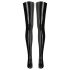 LATEX - damskie rajstopy (czarne) - 2XL