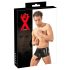 LATEX - bokserki + nasadka na penisa (czarne) - L/XL