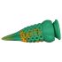 OgazR Octopuss - ośmiorniczka dildo - 21cm (zielono-żółte)