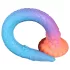 OgazR XXL Eel - długie analne dildo świecące w ciemności - 47 cm różowe