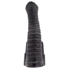   AnimHole Djumbo - dildo w kształcie trąby słonia - 18cm (czarny)