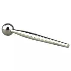 FukR - dilator do penisa metalowy kulkowy 8cm srebrny