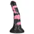 Bad Horse - silikonowy koński penis dildo - 18 cm (czarno-różowy)