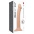 Strap-on-me M - realistyczny podwójny dildo - średni (naturalny)