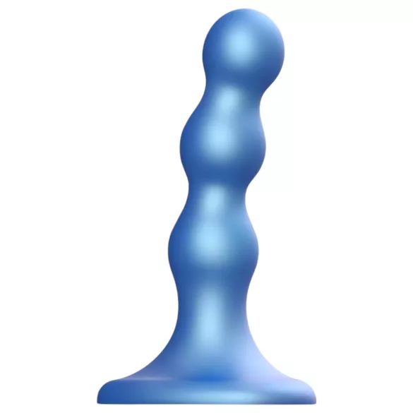 Strap-on-me Balls S - dildo z kulkami - z przyssawką - niebieski