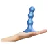 Strap-on-me Balls S - dildo z kulkami - z przyssawką - niebieski