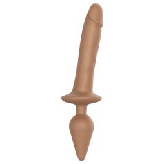   Strap-on-me Swit Realistyczny L - 2w1 silikonowy dildo (naturalny)