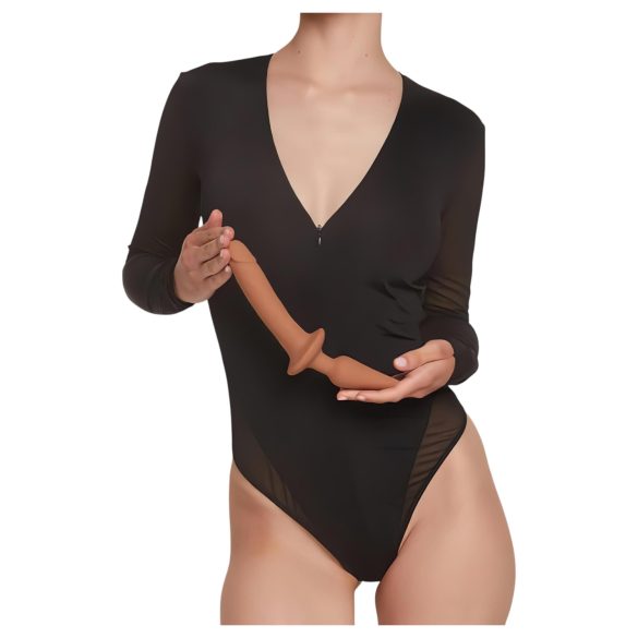 Strap-on-me Swit Realistyczny L - 2w1 silikonowy dildo (naturalny)