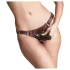 Strap-on-me - majtki z paskami na dildo - XS-XXL (brązowy)