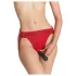 Strap-on-me - majtki do dilda z paskiem - XS-XXL - czerwone