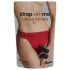 Strap-on-me - majtki do dilda z paskiem - XS-XXL - czerwone
