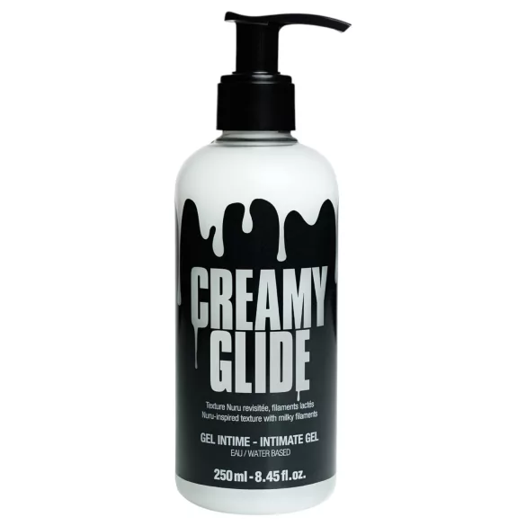 Creamy Glide - żel intymny wodny imitacja spermy do masażu 250ml