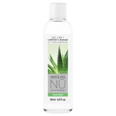   Mixgliss Nu Aloe Vera - żel do masażu nuru i lubrykant (150 ml)