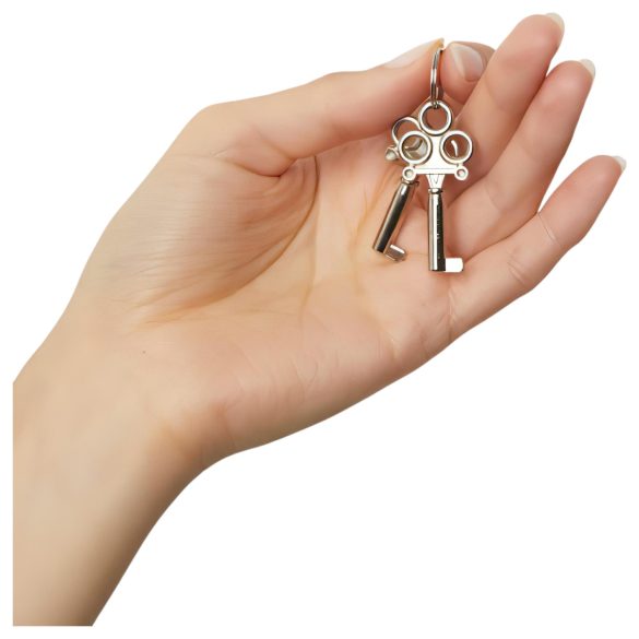 Love to Love - kajdanki z pluszu - czarne