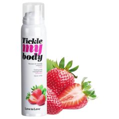 Tickle my body - pianka do masażu - truskawka 150ml