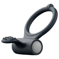   Dorcel Power Clit - wibrujący pierścień na penisa (czarny)