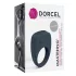 Dorcel Mastering - bezprzewodowy, wibrujący pierścień na penisa (szary)