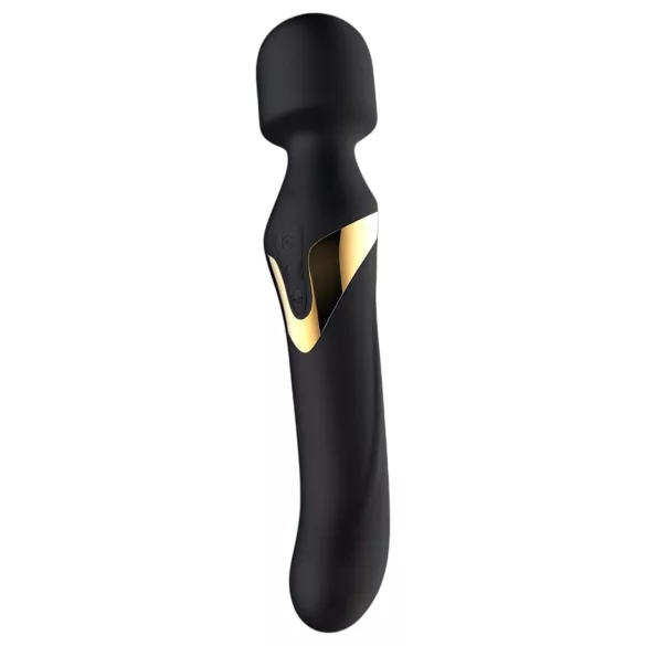 Dorcel - wibrator 2w1 z masażerem - czarny