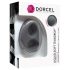 Szara pierścień Liquid-soft Teardrop od Dorcel