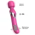 Dorcel Dual Orgasms - akumulatorowy, 2w1 wibrator-masażer (różowy)