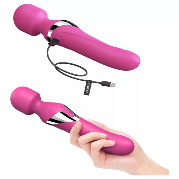 Dorcel Dual Orgasms - akumulatorowy, 2w1 wibrator-masażer (różowy)