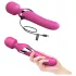 Dorcel Dual Orgasms - akumulatorowy, 2w1 wibrator-masażer (różowy)