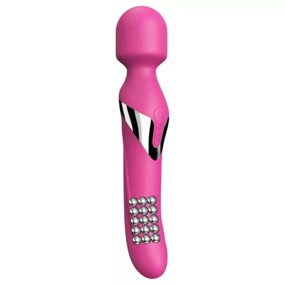 Dorcel Dual Orgasms - akumulatorowy, 2w1 wibrator-masażer (różowy)