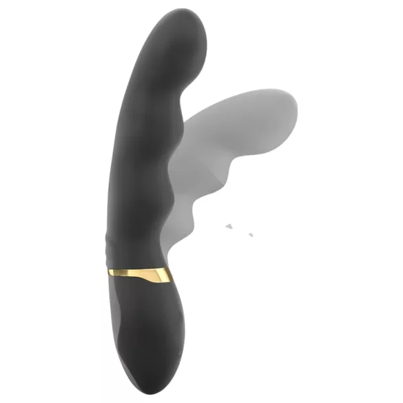 Dorcel Too Much 2.0 - wibrator ładowany USB - 3 silniki - czarno-złoty