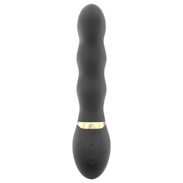 Dorcel Too Much 2.0 - wibrator ładowany USB - 3 silniki - czarno-złoty