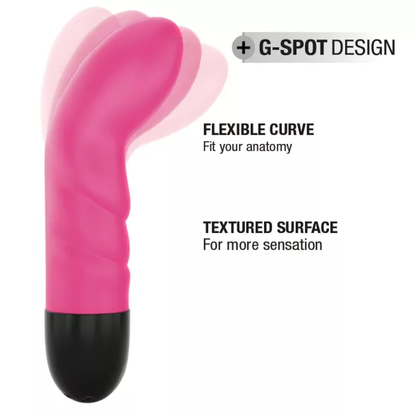 Dorcel Expert G 2.0 - różowy wibrator punktu G akumulatorowy