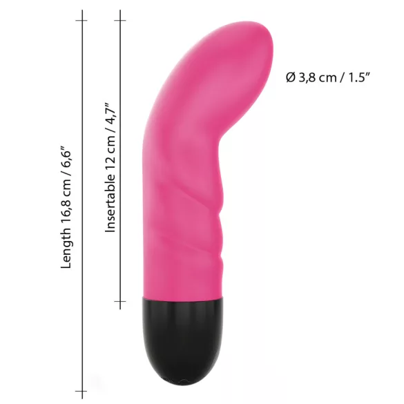 Dorcel Expert G 2.0 - różowy wibrator punktu G akumulatorowy