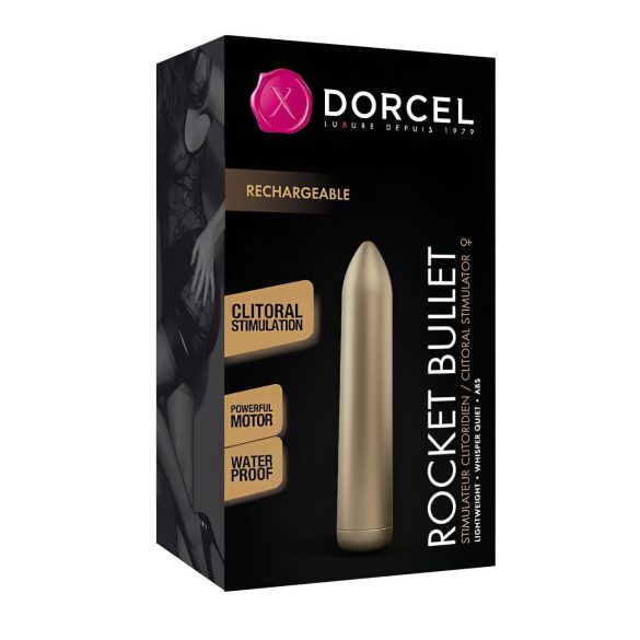 Dorcel - wibrator pocisk akumulatorowy - złoty