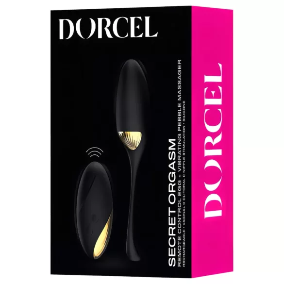Dorcel Secret Orgasm - jajo wibrujące (czarne)