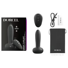 Dorcel Deep Thrust - wibrator pchający (czarny)