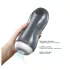 Dorcel Blowjoy Vibe - masturbator ssąco‑wibracyjny akumulatorowy (szary)