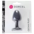 Dorcel Geisha Plug M - kulkowe analne plug (czarne)