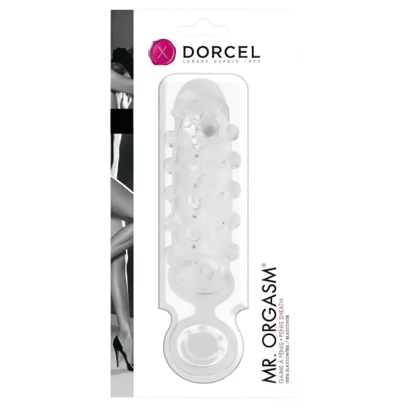 Dorcel Mr. Orgasm - kulisty płaszcz na penisa (przezroczysty)