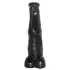 AnimHole Bear - misiowy penis dildo - 32cm (czarny)